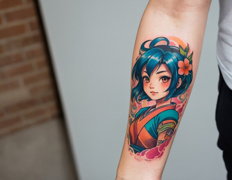 Tatuajes de anime Zaragoza